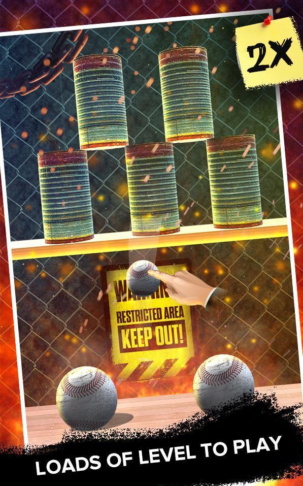 Knock Down Cans : hit cans_playmods.net