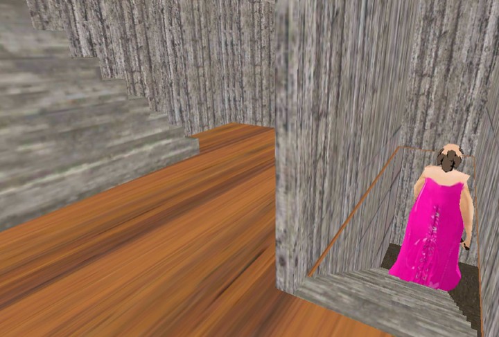 Horror Granny Pink Scary Barby_playmods.net