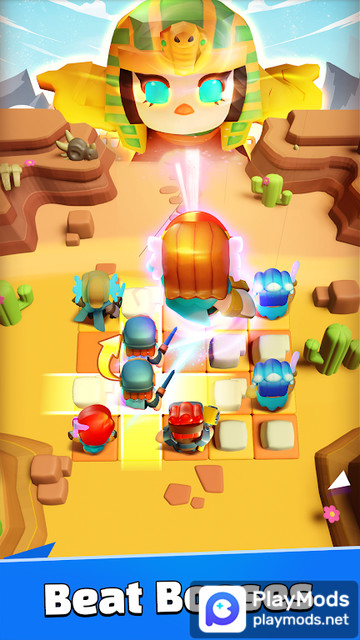 Merge War Army Draft Battler(No Ads) screenshot image 2_playmods.net