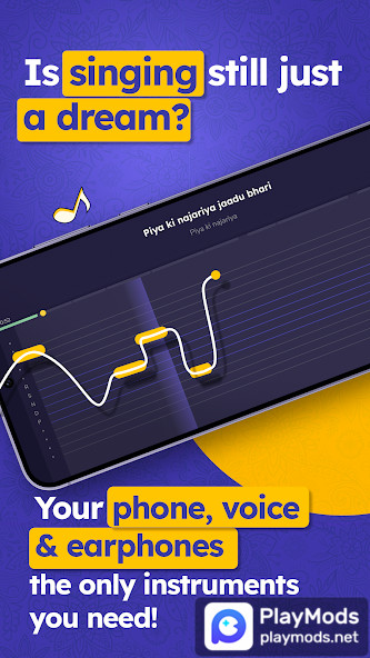 Riyaz: Practice, Learn to Sing(Premium Unlocked) screenshot image 1_playmods.net