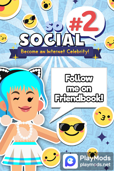 So Social 2: Media Celebrity(Sumber Daya Tidak Terbatas) screenshot image 5_playmods.net