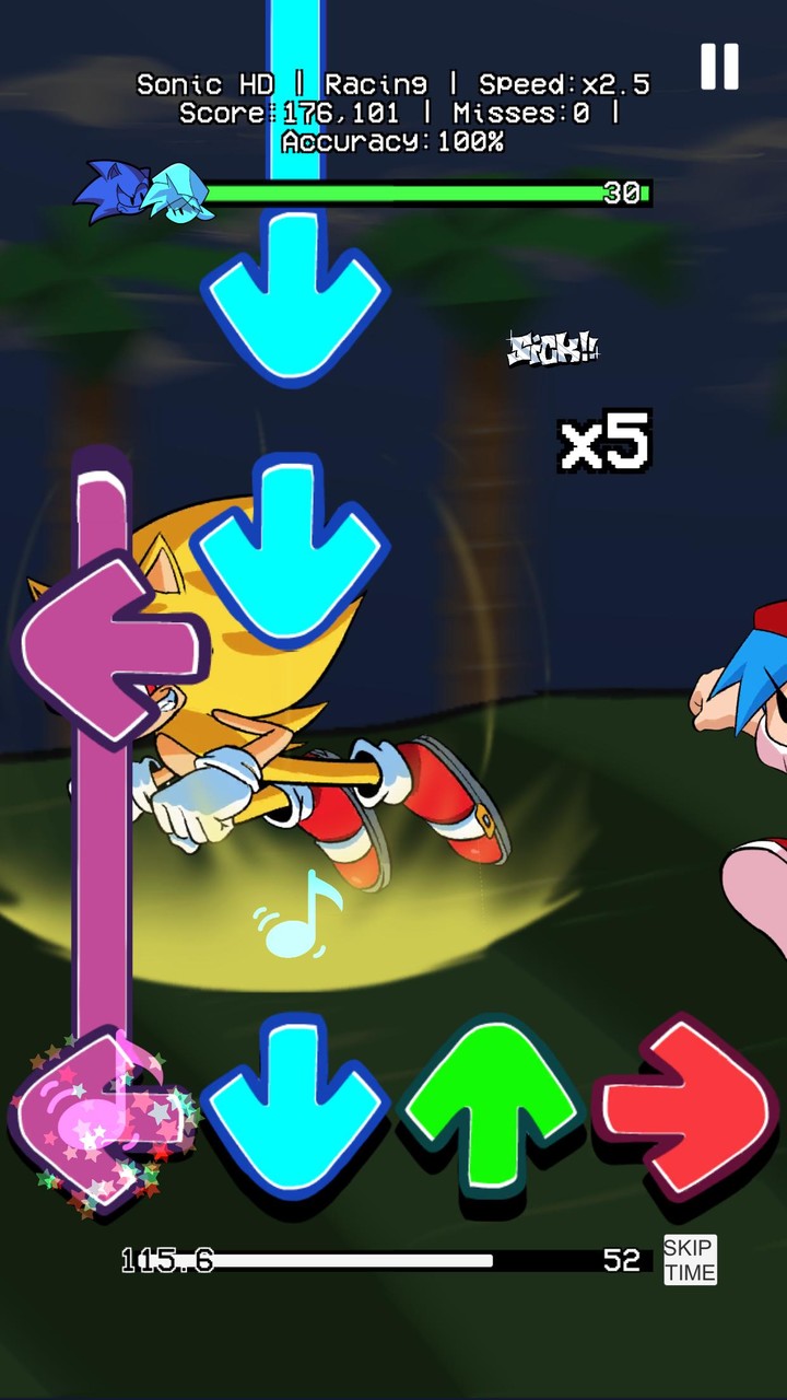 FNF Music Race HD Mod_playmods.net