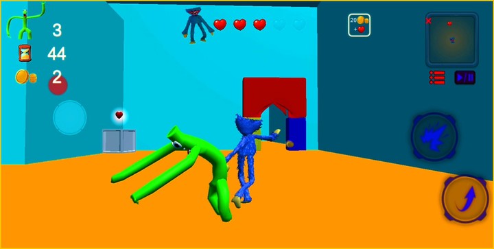 Huggy Wuggy Vs Rainbow Friends_playmods.net