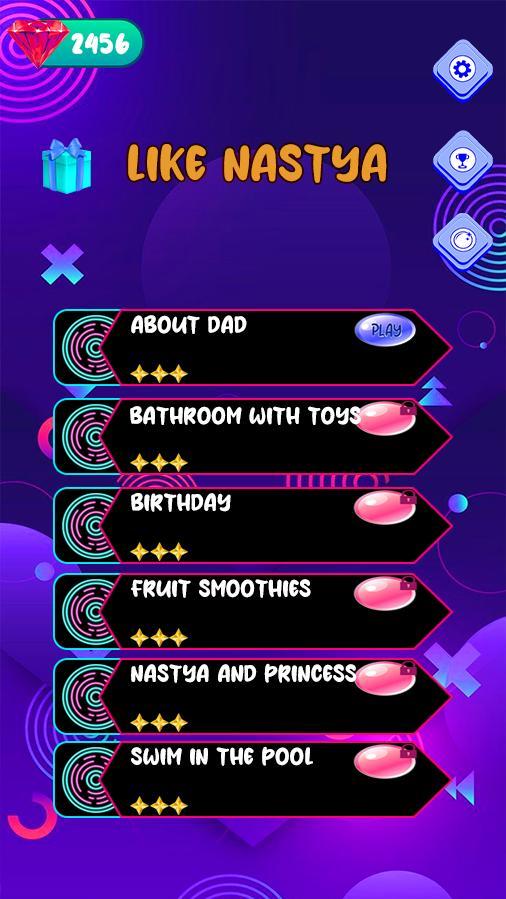 Like Nastya and Dad Tiles Hop_playmods.net
