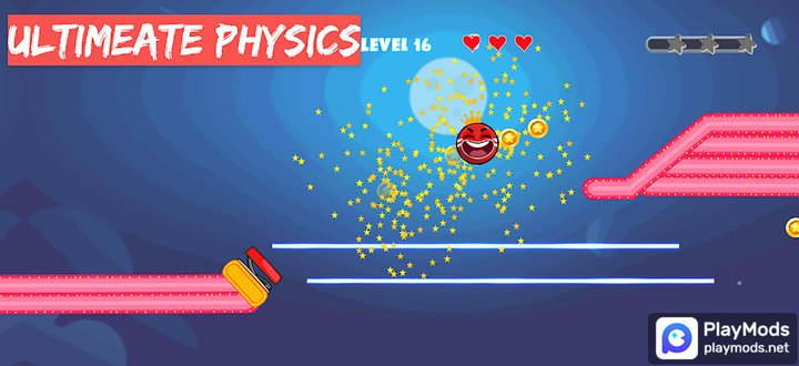 Ball 4 - Red Boss Challenge(광고 없음) screenshot image 3_playmods.net