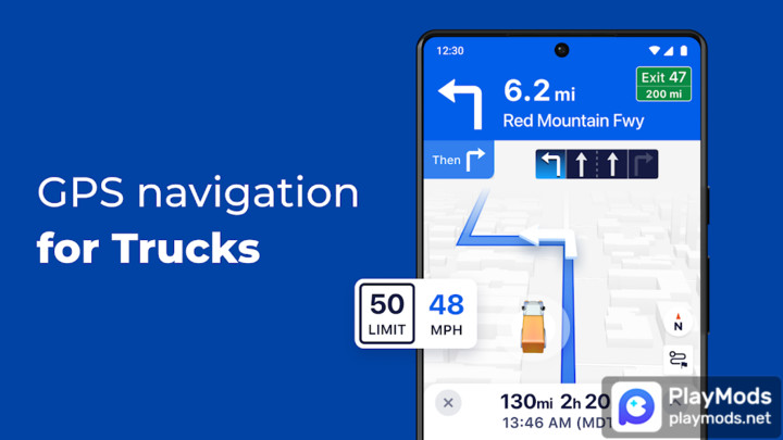 Trucker Path: Truck GPS & Fuel(Premium Unlocked) screenshot image 2_playmods.net
