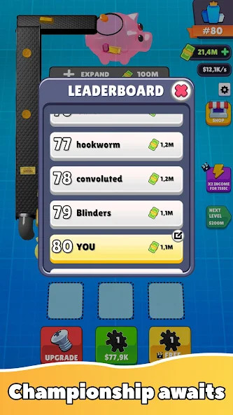 Gear Clicker(Unlimited money) screenshot image 3_playmods.net