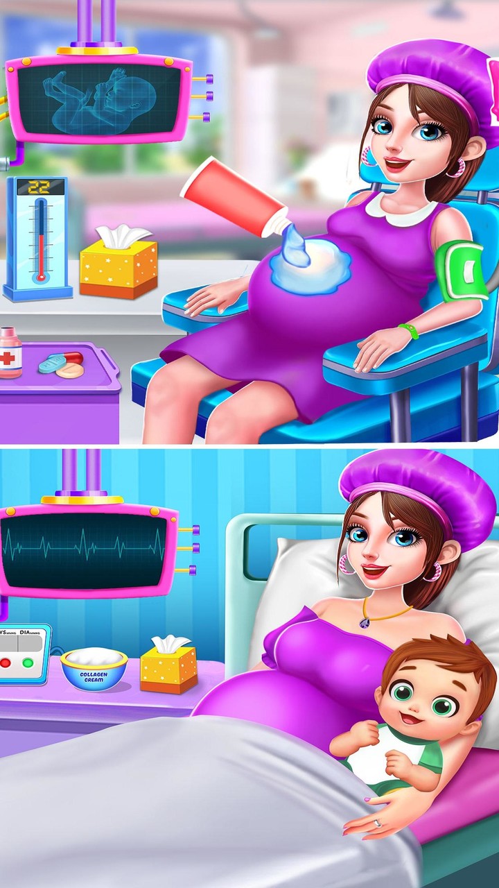 Pregnant Mommy Care Baby Games_playmods.net