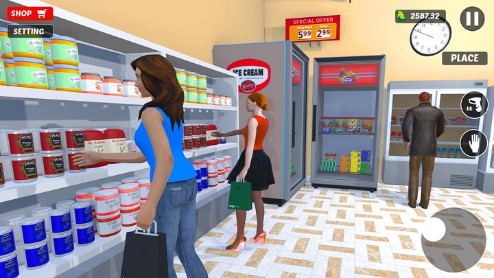 Supermarket Store Simulator 3D_playmods.net