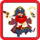 Pirate Sea Pixel Art Color_playmods.net