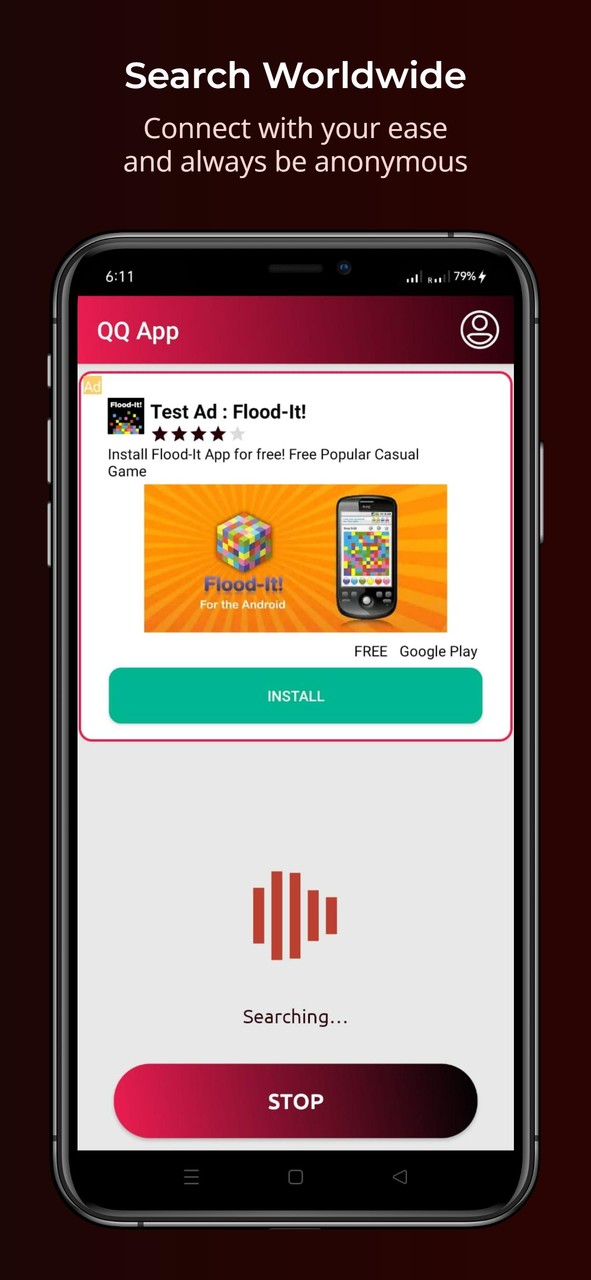 QQ- Random Voice Chat Stranger_playmods.net