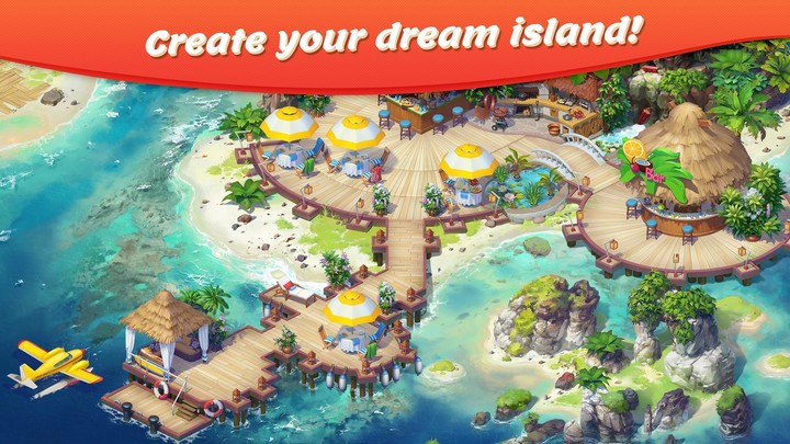 Tropical Forest: Match 3 Story_playmods.net