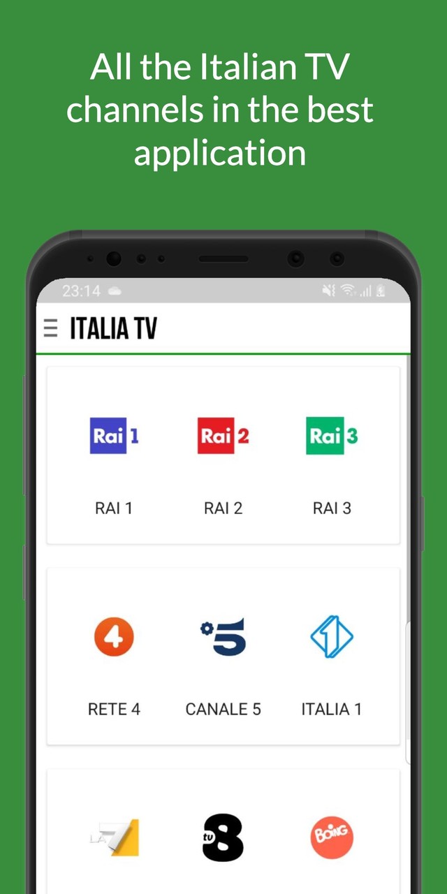 Italia TV Live - Italy TV_playmods.net