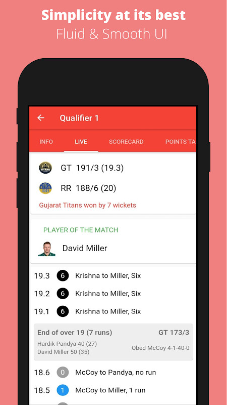 CricRed - Cricket Live Score_playmods.net
