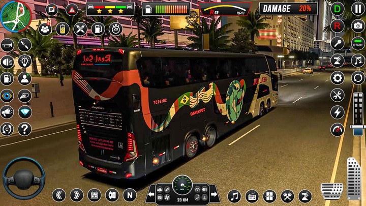 City Coach Bus Game 3D_playmods.net