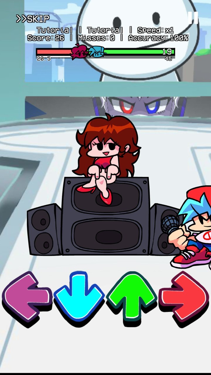 Vs Cyber Sensation in FNF Mod_playmods.net