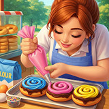 烹饪游戏 - Cooking Crunch(免费购物)1.1.7_playmods.net