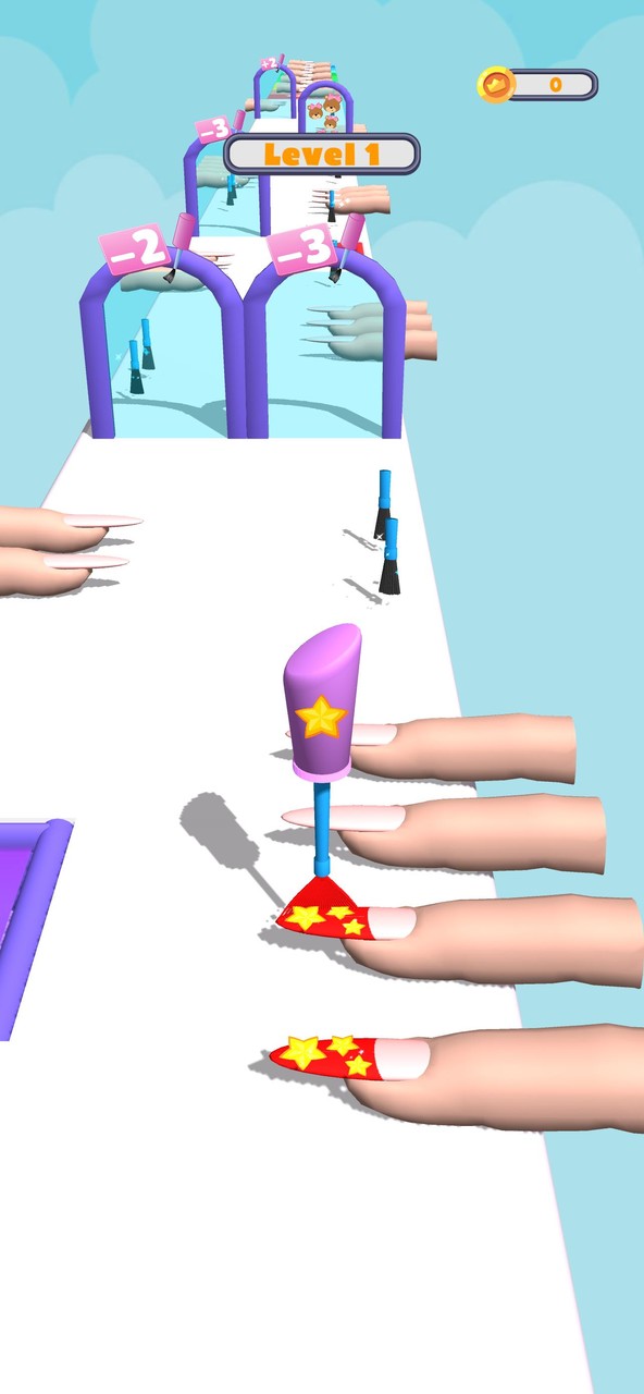 Nail Brush Runner!_playmods.net