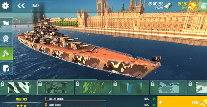 Battle of Warships: Online(Unlimited Money) screenshot image 2_playmods.net