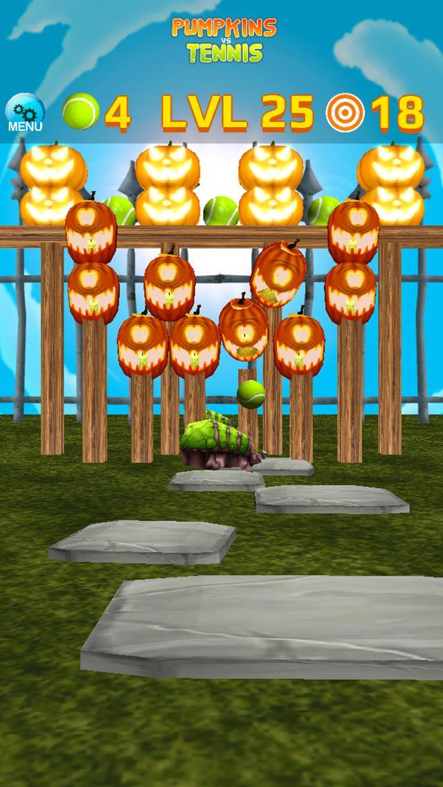 Pumpkins vs Tennis Knockdown_playmods.net