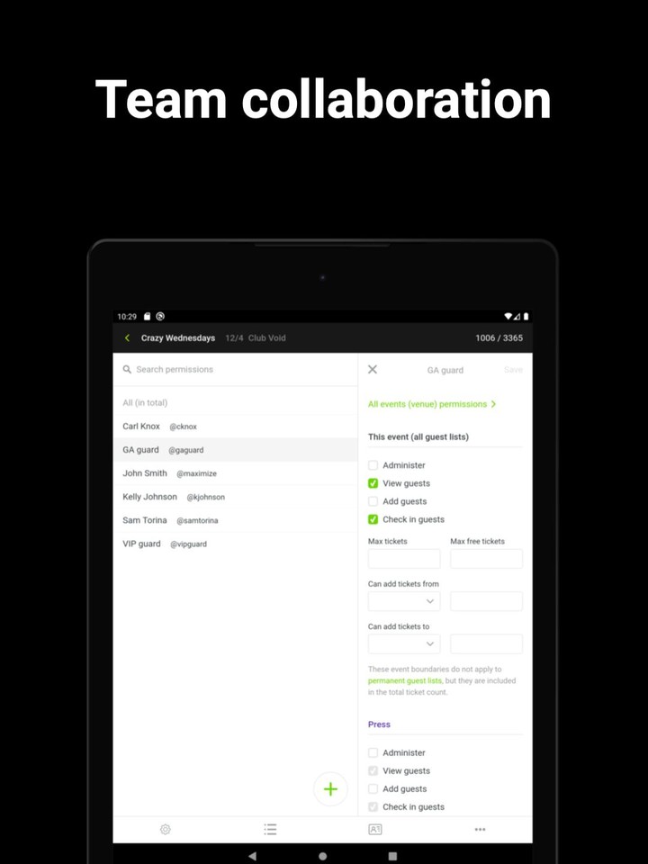 Guest List App | Attendium_playmods.net