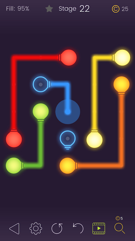 Puzzle Glow : Number Link Puzzle_playmods.net