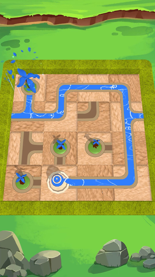 Water Connect Puzzle(No Ads)_playmods.net
