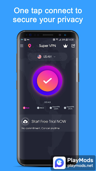 VPN Proxy Speed - Super VPN(PRO/Premium Unlocked) screenshot image 1_playmods.net