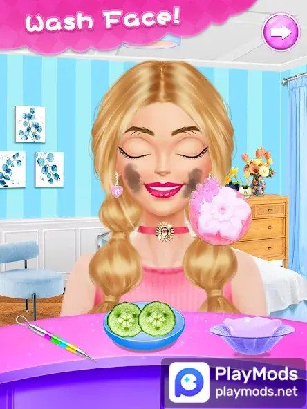 Makeover Games: Makeup Salon‏(لا اعلانات) screenshot image 1_playmods.net
