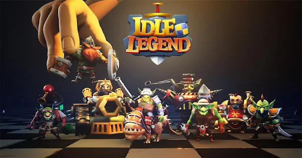 Idle Legend- 3D Auto Battle RPG_playmods.net
