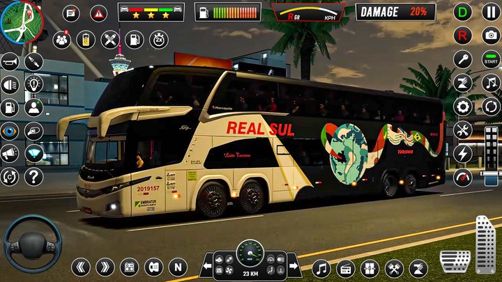 City Coach Bus Game 3D_playmods.net