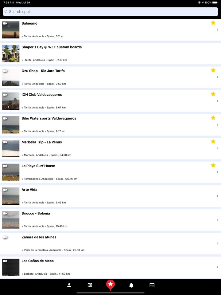 Spotfav Live Cams & Weather_playmods.net