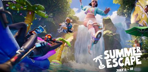 Fortnite Summer Escape Comes with Beach Area & Ice Cream Cones - playmods.net