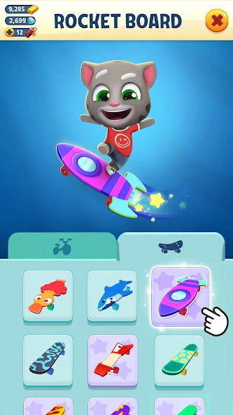 Talking Tom Gold Run(Unlimited Currency/hack) screenshot image 4_playmods.net