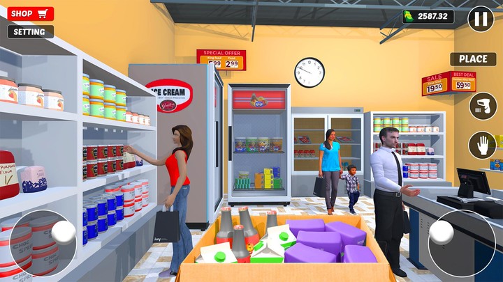Supermarket Store Simulator 3D_playmods.net
