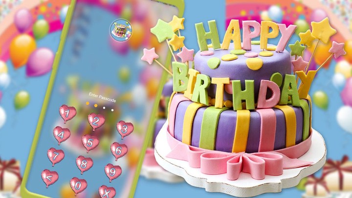 Happy Birthday Launcher Theme_playmods.net