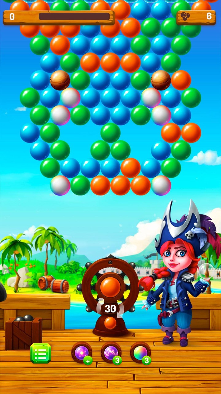 Pirates Bubble Shooter_playmods.net