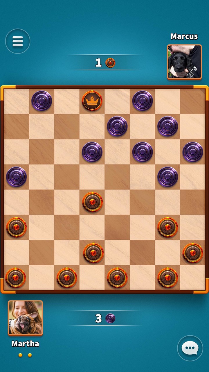 Checkers Clash - Draughts Game_playmods.net