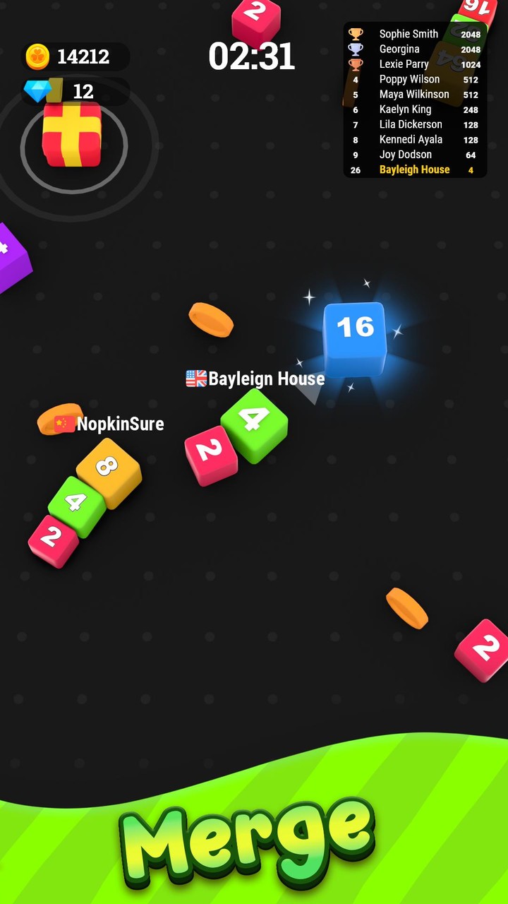 Jelly Cube Run 2048_playmods.net