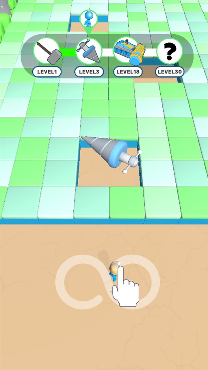 Escape Digger 3D_playmods.net