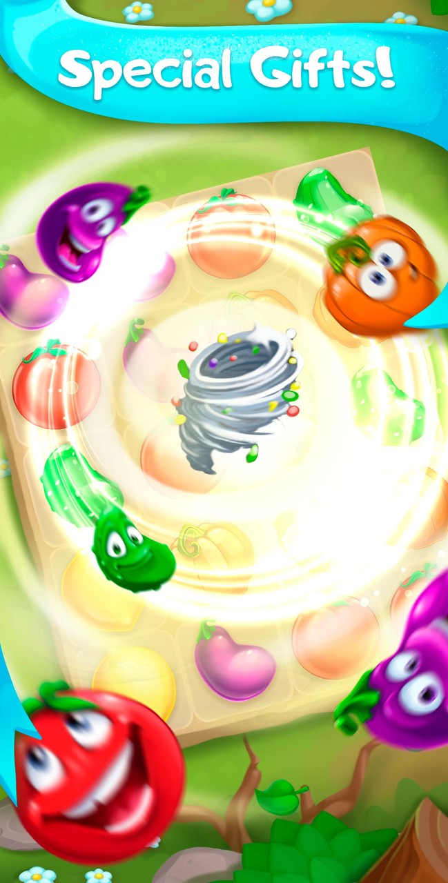 Funny Farm match 3 Puzzle game_playmods.net