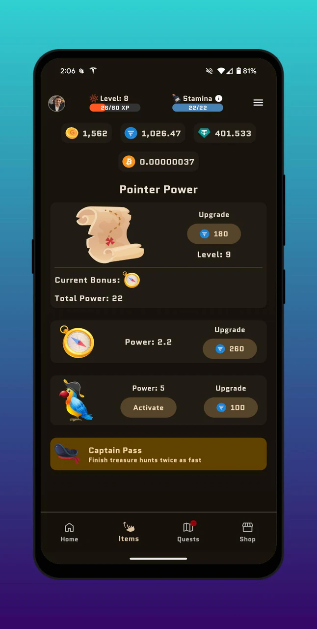 Download Crypto Treasures Web3 Clicker APK v4.1.5 For Android