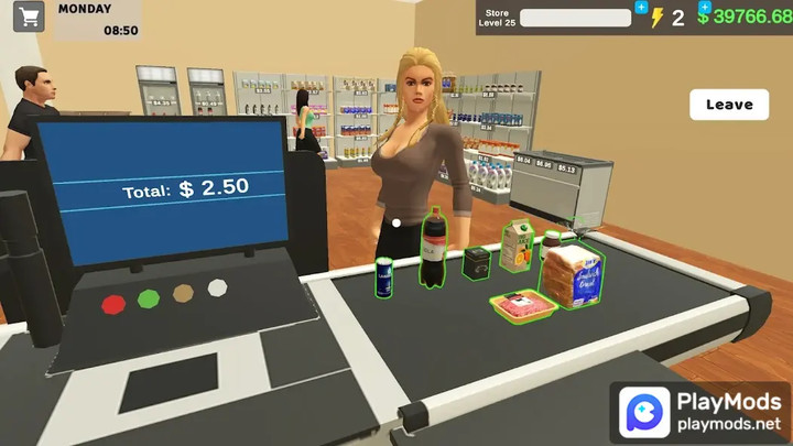 Supermarket Simulator 2024(No Ads) screenshot image 2_playmods.net
