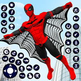 Flying Bat Robot Bike Game_playmods.net