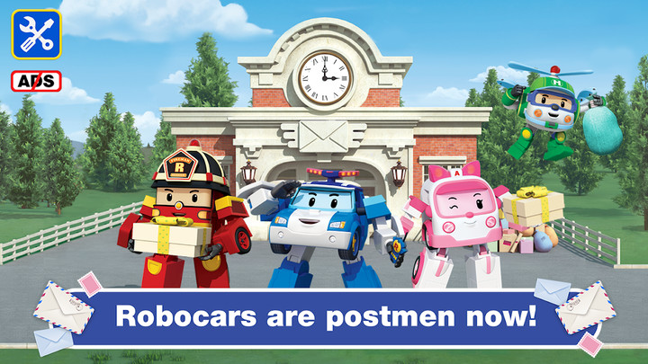 Robocar Poli: Postman Games!(Unlock levels) screenshot image 1_playmods.net
