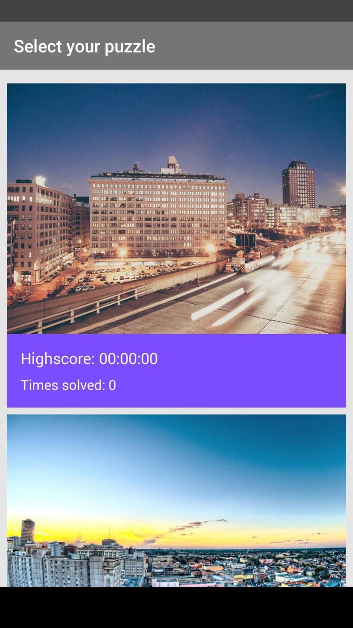 City puzzle_playmods.net