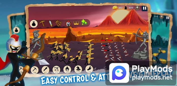 Stickman Of War - Stick Battle(MOD)_playmods.net