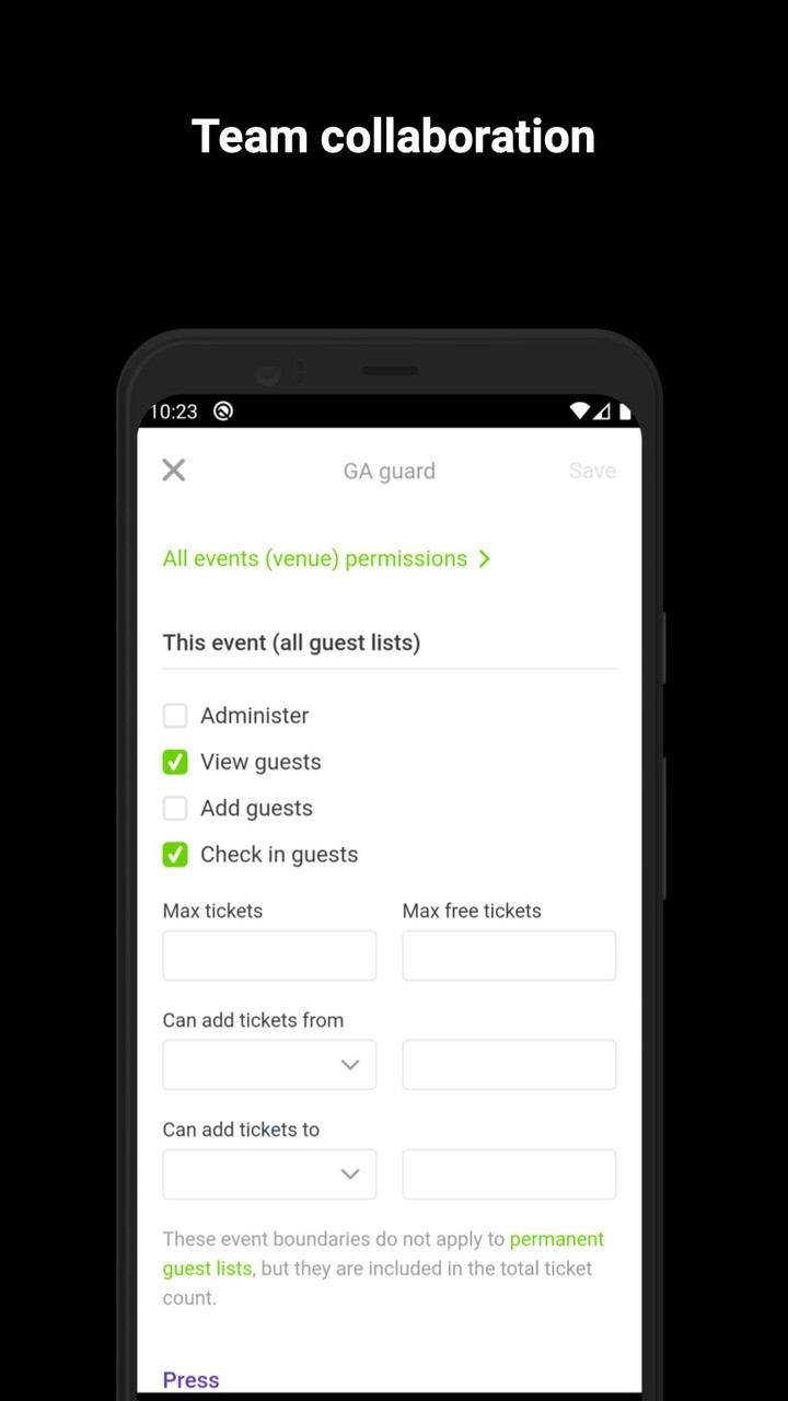 Guest List App | Attendium_playmods.net