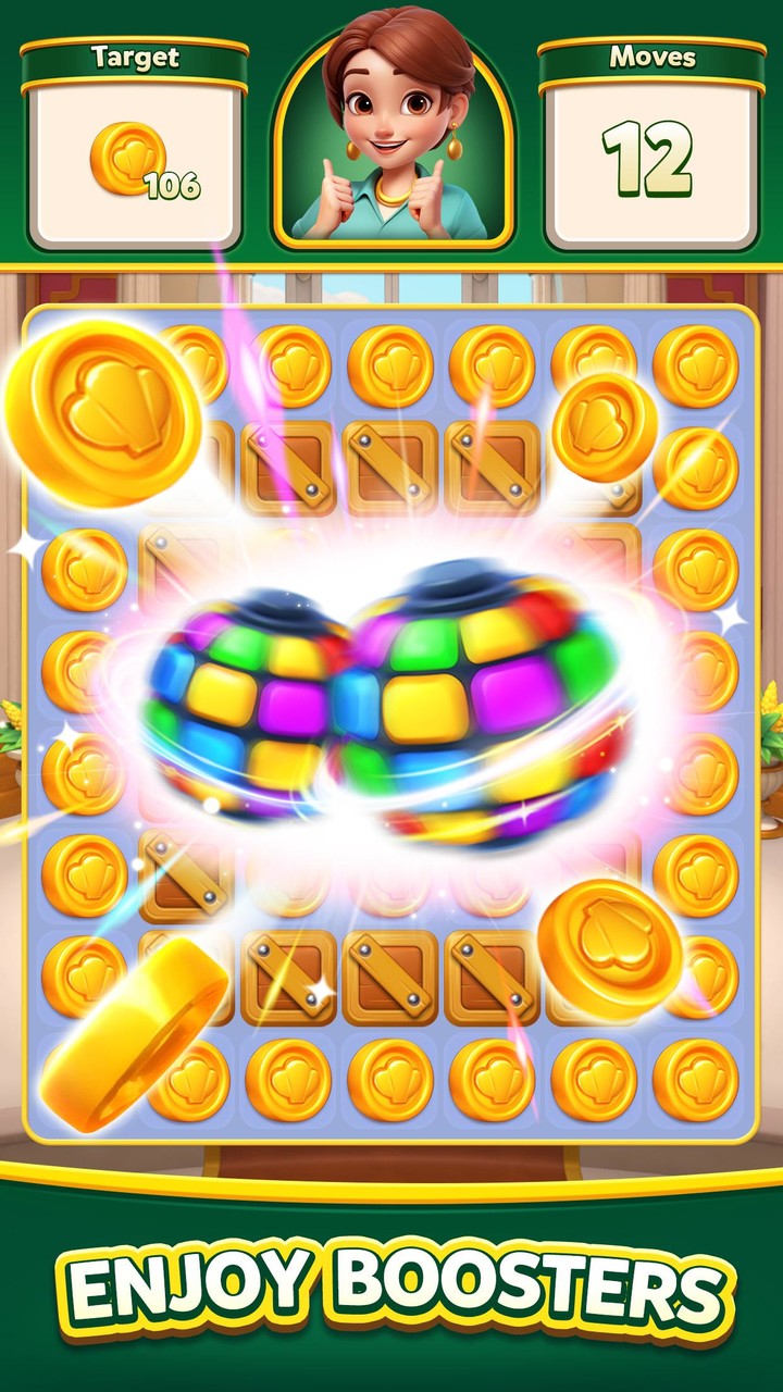 Emily's Resort: Match 3_playmods.net