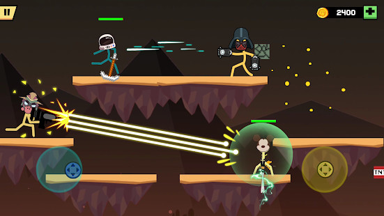 Stickman Fight Battle - Shadow Warriors(mod) screenshot image 2_playmods.net
